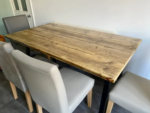 scaffold table black legs